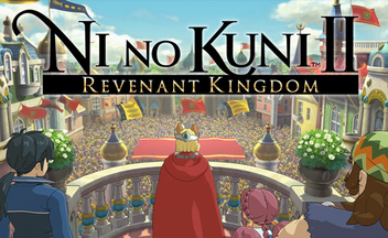 Геймплей Ni no Kuni 2: Revenant Kingdom - две битвы с боссами