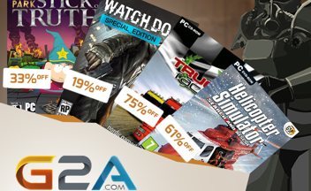 Еженедельная распродажа игр в G2A