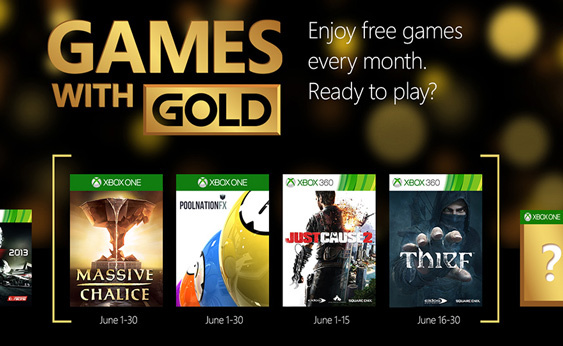 Бесплатные игры подписчикам Xbox Live Gold - июнь 2015 года