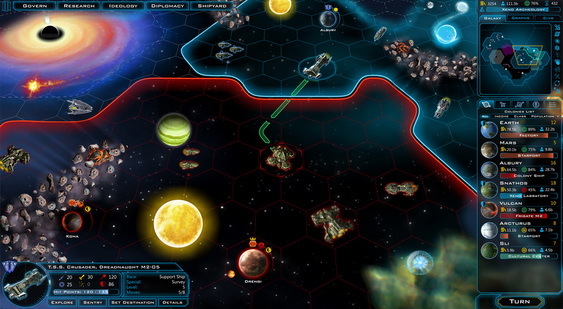 Galactic Civilizations 3 скриншот