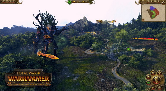 Total War: Warhammer - Realm of The Wood Elves скриншот