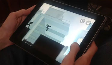 Игровой процесс Vector на iPad 3