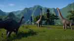 Видеодневник разработчиков Jurassic World Evolution - работа с динозаврами