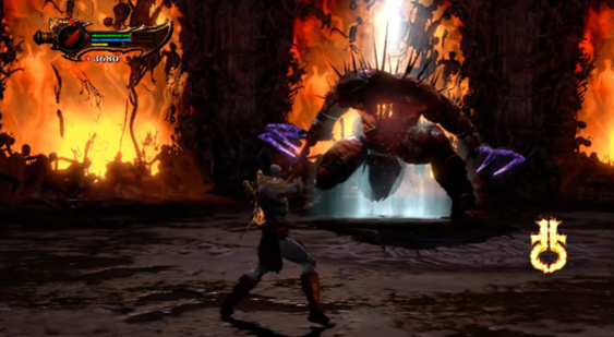 Геймплей God of War 3 Remastered - Кратос против Аида
