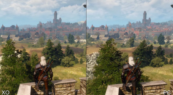 Видео сравнения графики The Witcher 3: Wild Hunt - PC и Xbox One