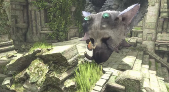 Геймплей  The Last Guardian на PS4 - E3 2015