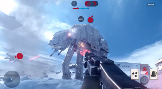 Тизер-ролик Star Wars: Battlefront на PC - планета Хот