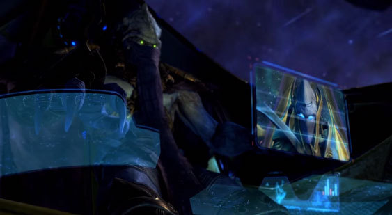 Видео Starcraft 2: Legacy of the Void о прологе Предчувствие Тьмы