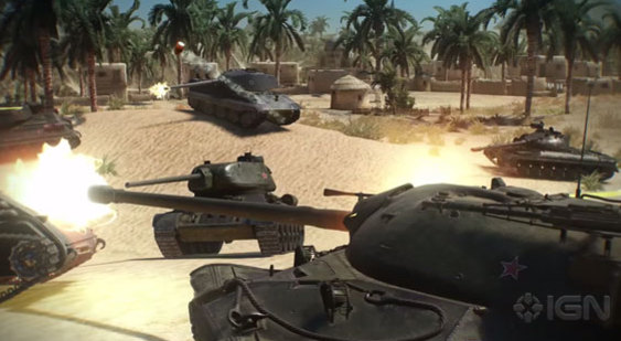 Трейлер World of Tanks к выходу для Xbox One