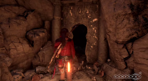 10 минут Rise of the Tomb Raider - горы и пещера