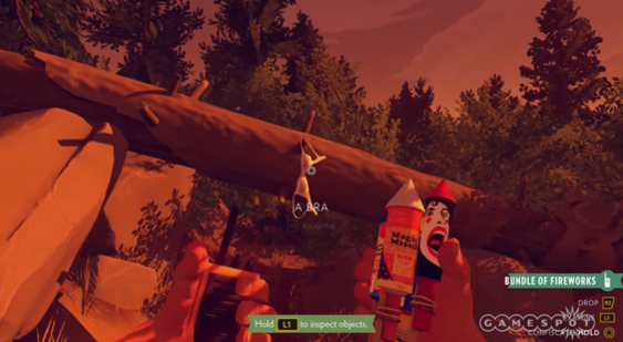 Геймплей Firewatch - начало игры