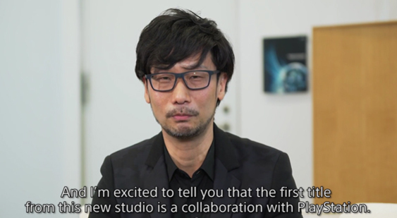 Видео анонса сотрудничества Sony с Хидео Кодзимой