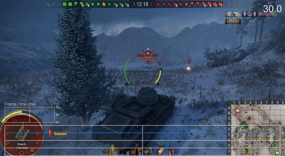 Видео World of Tanks - тест производительности бета-версии на PS4