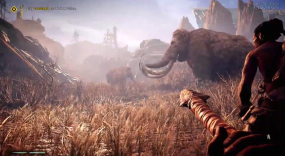 Геймплей бета-версии  Far Cry Primal - начало прохождения
