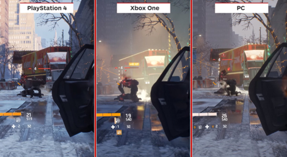 Видео сравнения графики Tom Clancy’s The Division - PC, PS4 и Xbox One