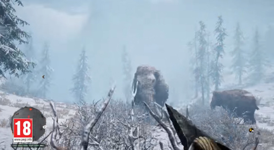 Видео Far Cry Primal - охота на мамонта