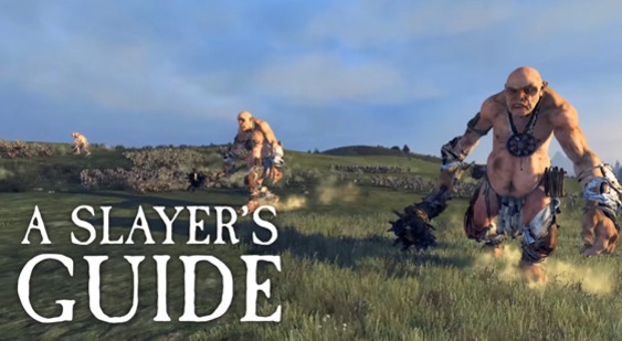 Видео Total War: Warhammer - гиганты