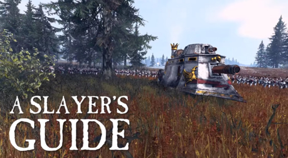 Видео Total War: Warhammer - паровые танки