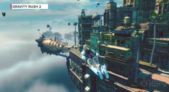Демонстрация Gravity Rush 2 - E3 2016