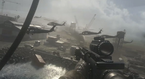 Геймплей кампании Call of Duty: Modern Warfare Remastered - миссия Charlie Don't Surf