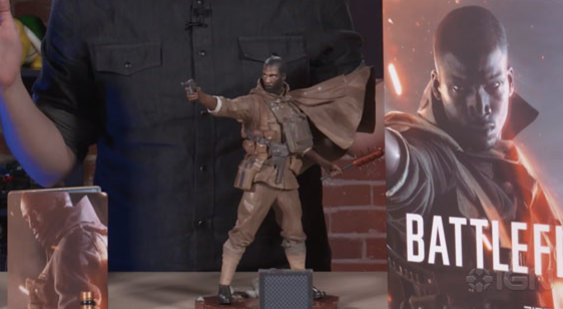 Видео Battlefield 1 - анбоксинг коллекционного комплекта