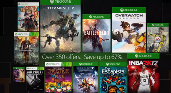 Трейлер анонса весенней распродажи в Xbox Store