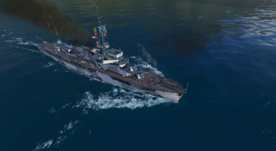 Видеодневник разработчиков World of Warships - французские крейсеры 	