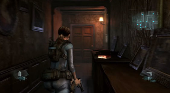 Геймплей версии Resident Evil Revelations для PS4 и Xbox One - исследование