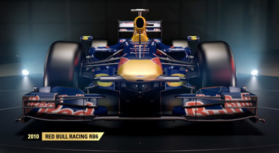 Видео F1 2017 - 2010 Red Bull Racing RB6