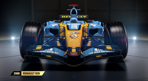 Трейлер F1 2017 - 2006 Renault R26