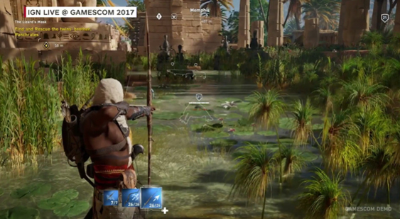 Геймплей Assassin’s Creed Origins - Gamescom 2017