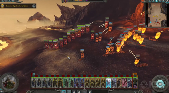 Геймплей Total War: Warhammer 2 - две битвы - Gamescom 2017