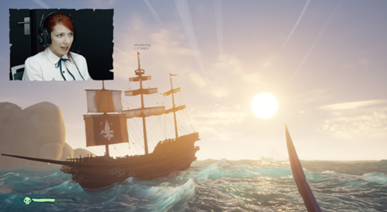 Пятый геймплей Sea of Thieves с разработчиками - пиратская олимпиада