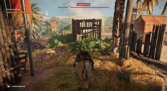 Видео Assassin’s Creed Origins - стелс в Древнем Египте