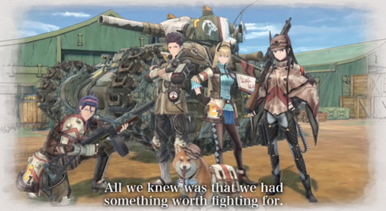 Видео анонса Valkyria Chronicles 4