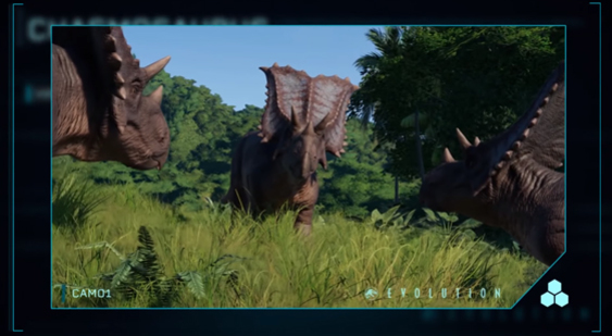 Видео Jurassic World Evolution - виды динозавров