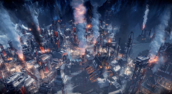 Видео Frostpunk об управлении городом