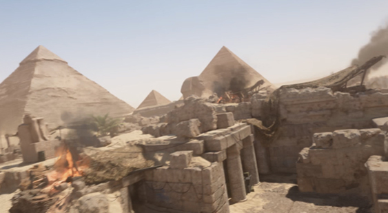Видео Call of Duty: WW2 о карте Египет
