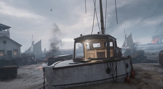 Видео Call of Duty: WW2 о карте Dunkirk