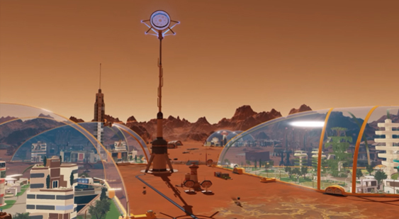Трейлер Surviving Mars - обновления Opportunity и Curiosity