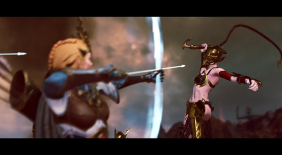 Видео Total War: Warhammer 2 - DLC The Queen and the Crone - сестры